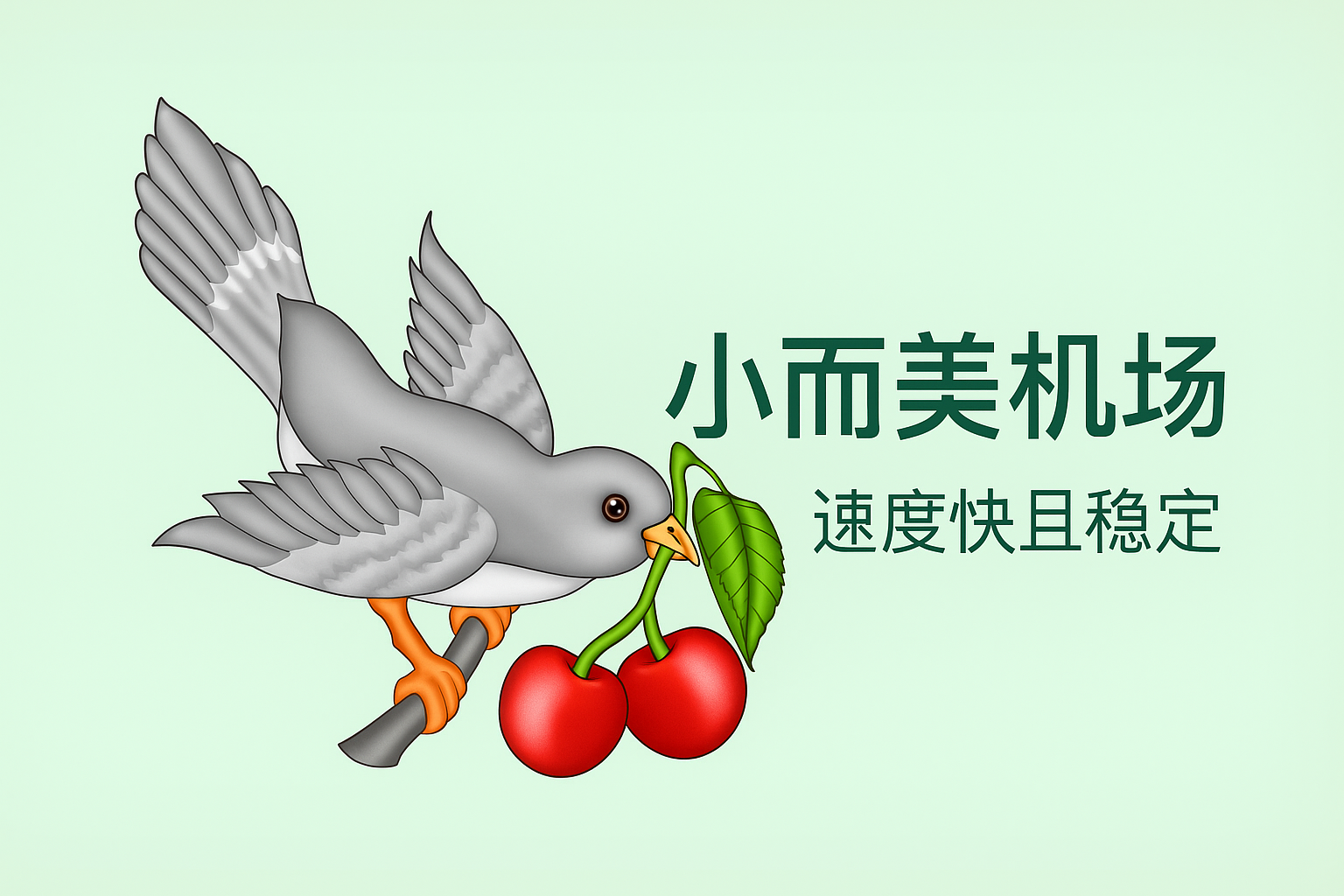 每周机场测速测评——🍒Cherry Network樱桃网络