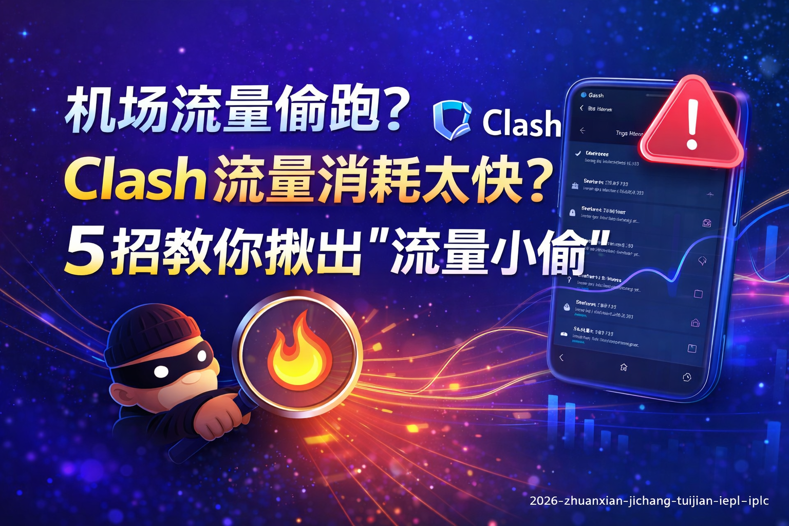 机场流量偷跑？Clash 流量消耗太快？5 招教你揪出“流量小偷”